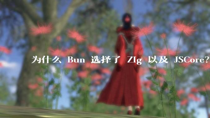 为什么 Bun 选择了 Zig 以及 JSCore？