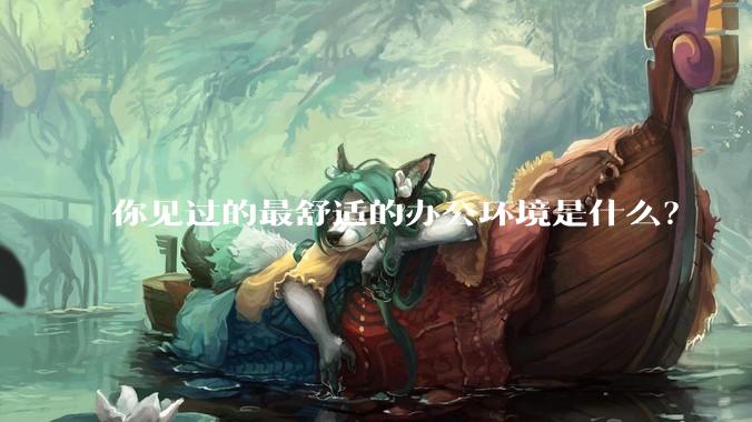 你见过的最舒适的办公环境是什么？