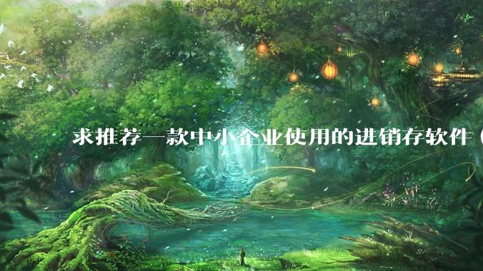 求推荐一款中小企业使用的进销存软件（零售批发类，要有记录序列号功能）?
