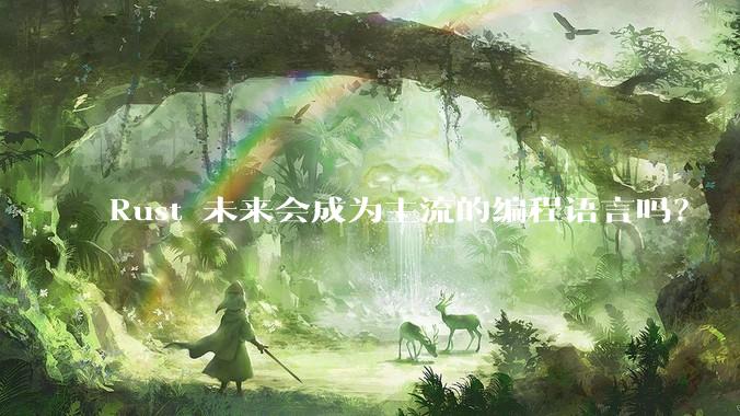Rust 未来会成为主流的编程语言吗？